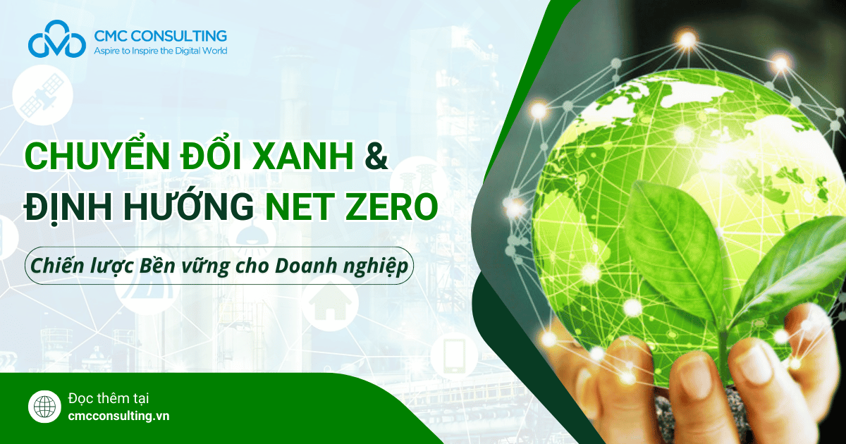 CHUYỂN ĐỔI XANH VÀ ĐỊNH HƯỚNG NET ZERO: CHIẾN LƯỢC BỀN VỮNG CHO DOANH NGHIỆP CHUYỂN ĐỔI XANH VÀ ĐỊNH HƯỚNG NET ZERO: CHIẾN LƯỢC BỀN VỮNG CHO DOANH NGHIỆP