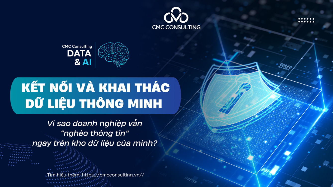 KẾT NỐI VÀ KHAI THÁC DỮ LIỆU THÔNG MINH – Vì sao Doanh nghiệp vẫn “nghèo thông tin” ngay trên kho dữ liệu của mình?  KẾT NỐI VÀ KHAI THÁC DỮ LIỆU THÔNG MINH – Vì sao Doanh nghiệp vẫn “nghèo thông tin” ngay trên kho dữ liệu của mình?