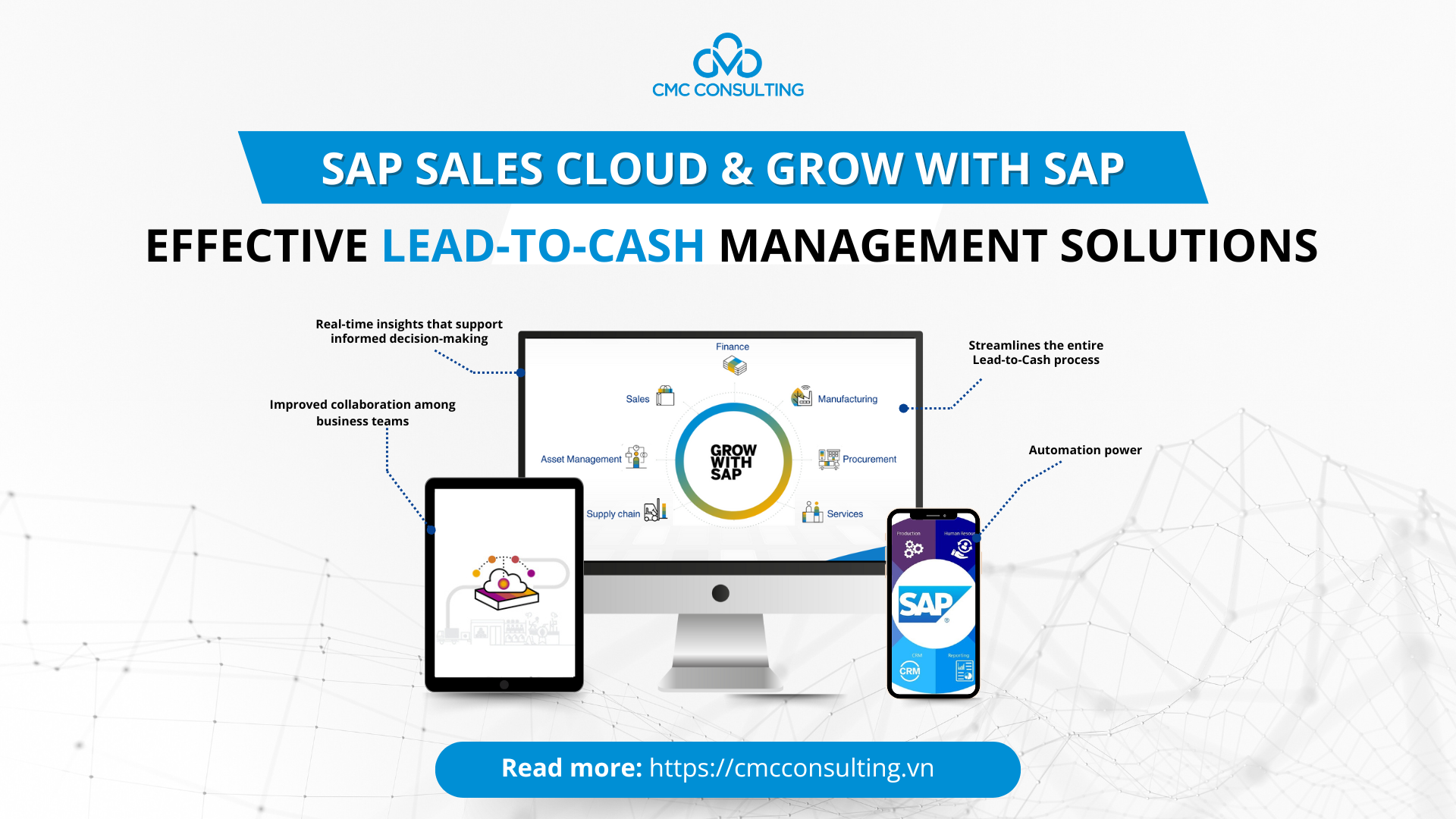 GROW WITH SAP AND SAP SALES CLOUD: EFFECTIVE LEAD-TO-CASH MANAGEMENT SOLUTIONS