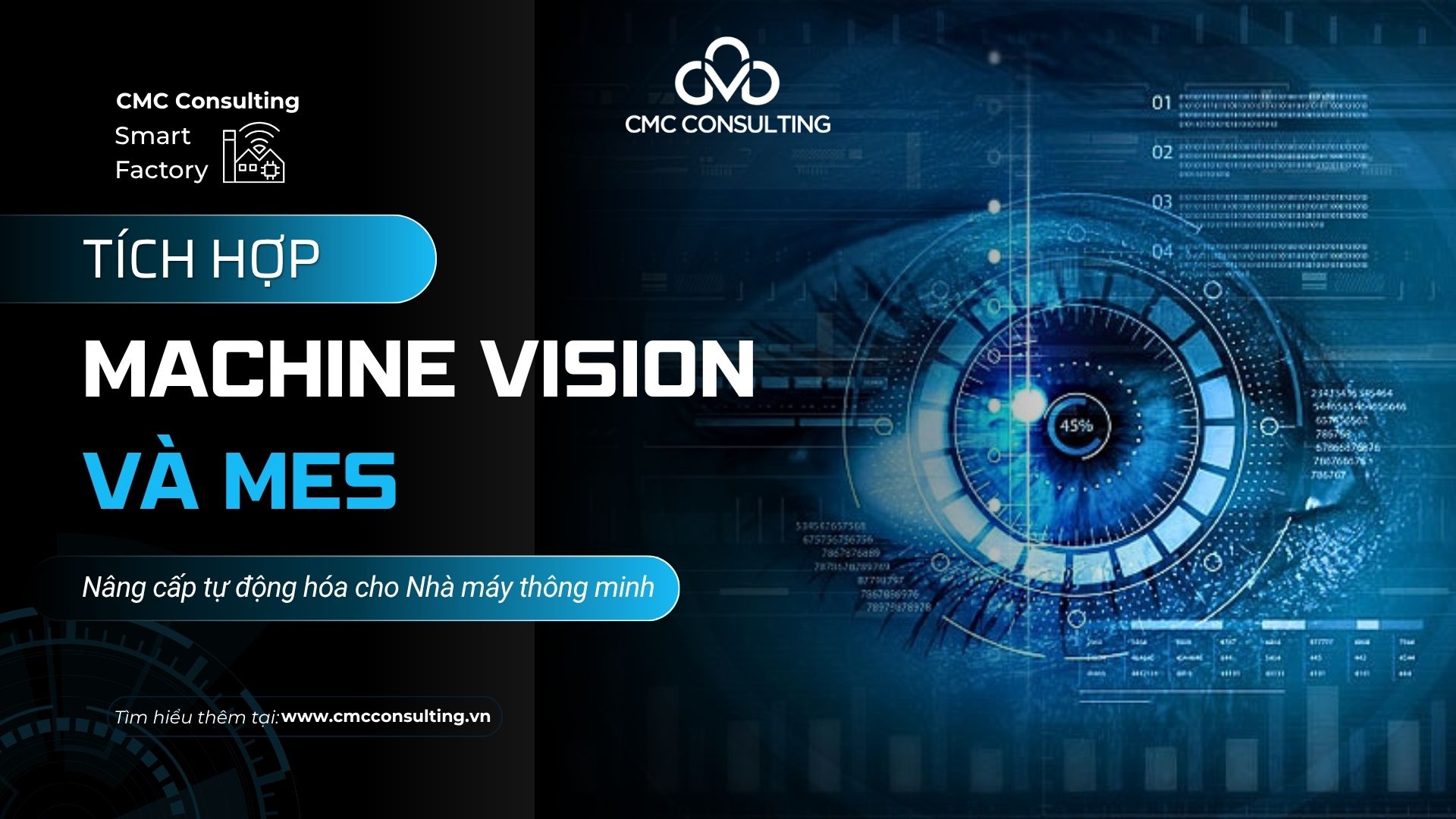 TÍCH HỢP MACHINE VISION VỚI HỆ THỐNG MES: NÂNG CẤP TỰ ĐỘNG HOÁ CHO NHÀ MÁY THÔNG MINH