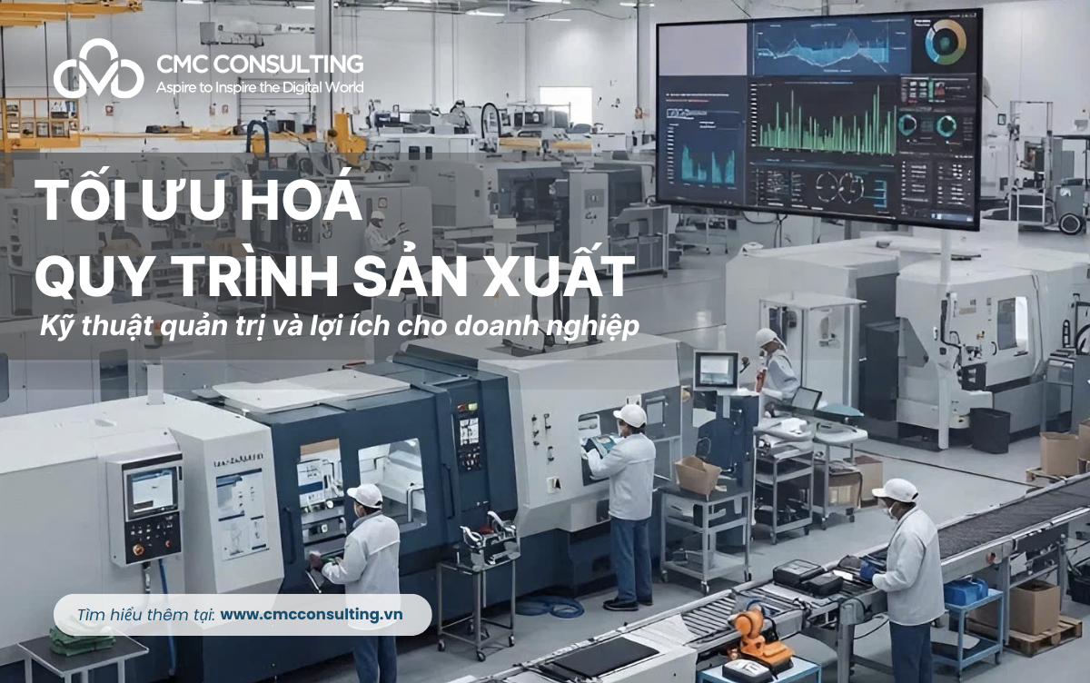 TỐI ƯU HOÁ QUY TRÌNH SẢN XUẤT: KỸ THUẬT QUẢN TRỊ VÀ LỢI ÍCH CHO DOANH NGHIỆP TỐI ƯU HOÁ QUY TRÌNH SẢN XUẤT: KỸ THUẬT QUẢN TRỊ VÀ LỢI ÍCH CHO DOANH NGHIỆP