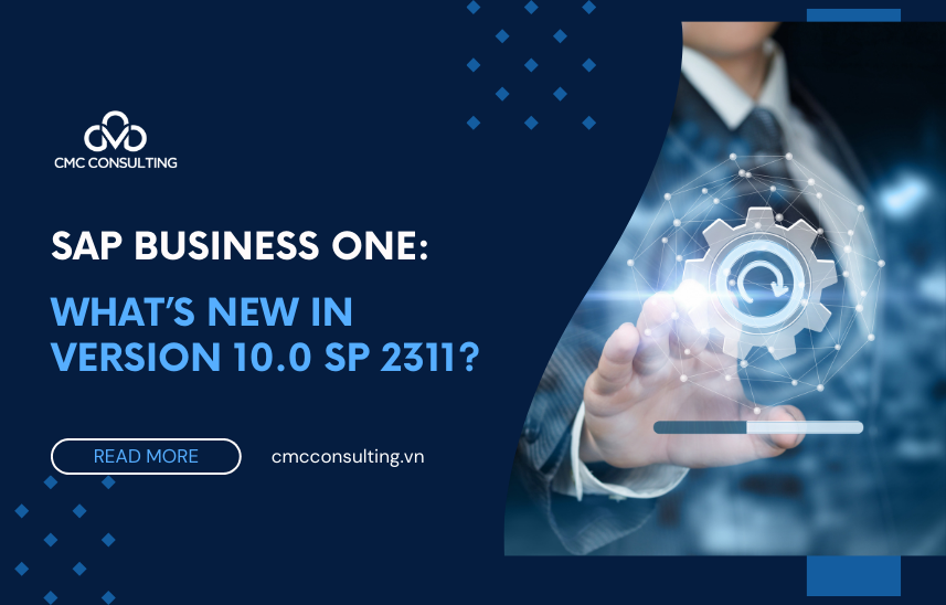 SAP BUSINESS ONE: WHAT'S NEW IN VERSION 10.0 SP 2311?