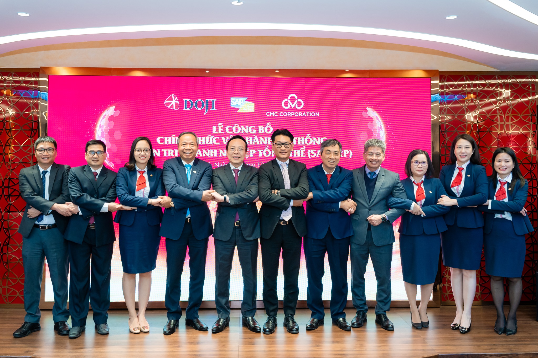 DOJI bắt tay CMC chuyển đổi số với hệ thống quản trị doanh nghiệp ERP