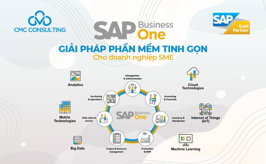 SAP BUSINESS ONE - Giải pháp phần mềm tinh gọn cho doanh nghiệp SME SAP BUSINESS ONE - Giải pháp phần mềm tinh gọn cho doanh nghiệp SME